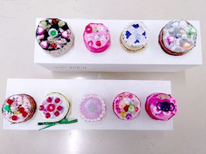 鴨志田緑小学校キャップスイーツデコ